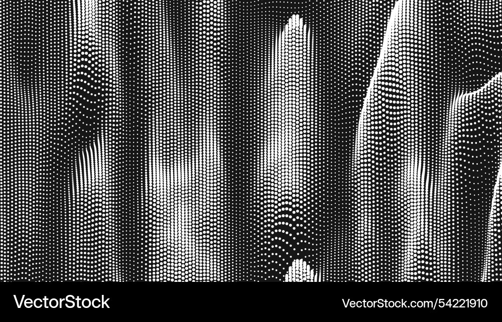 Point wave vertical threads texture abstract dot Point wave vertical threads texture abstract dot vector image
