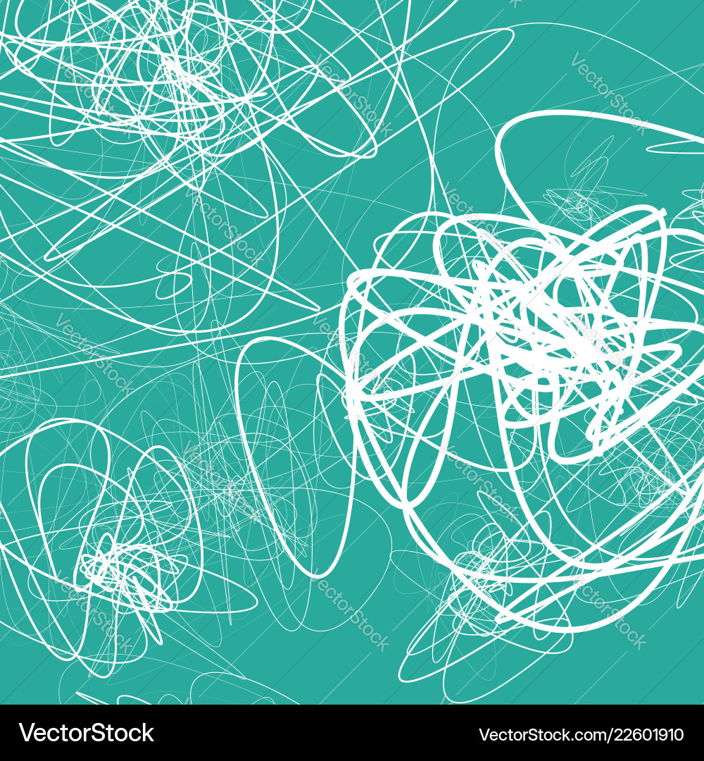Random sketchy lines abstract monochrome Vector Image