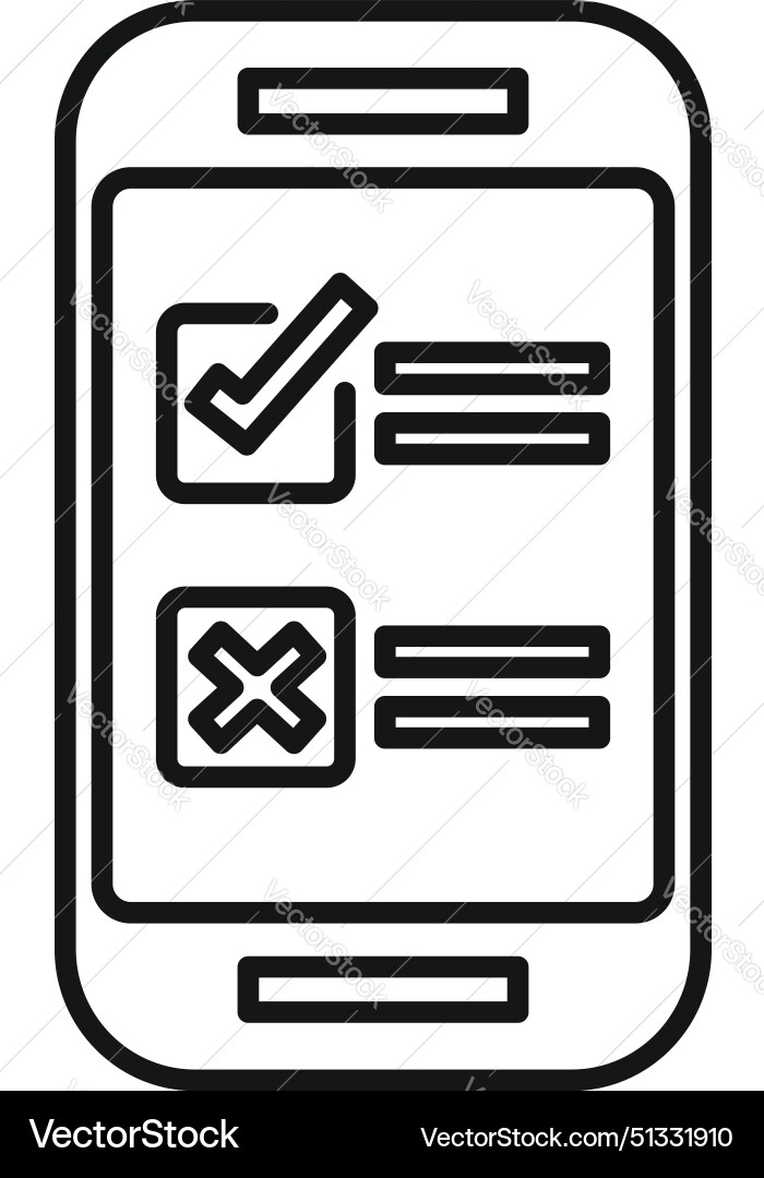 Simplistic of a mobile device Simplistic of a mobile device vector image