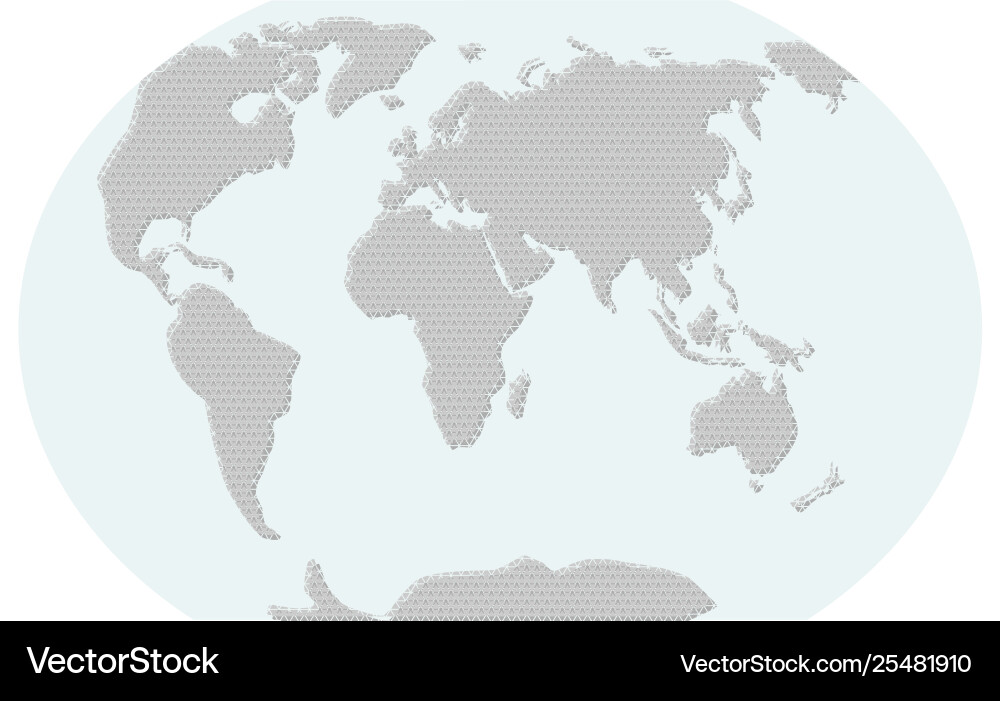 Triangular map level Vector Image