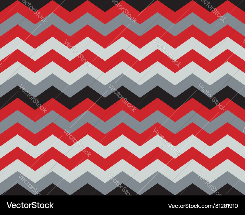 Zigzag pattern seamless zig zag background color Zigzag pattern seamless zig zag background color Vector Image
