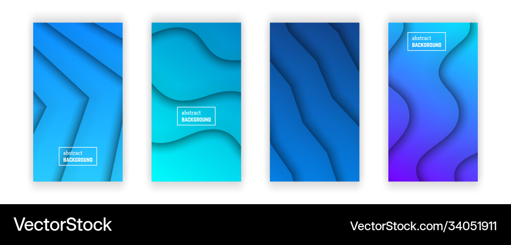 Abstract minimal gradient geometric background Vector Image
