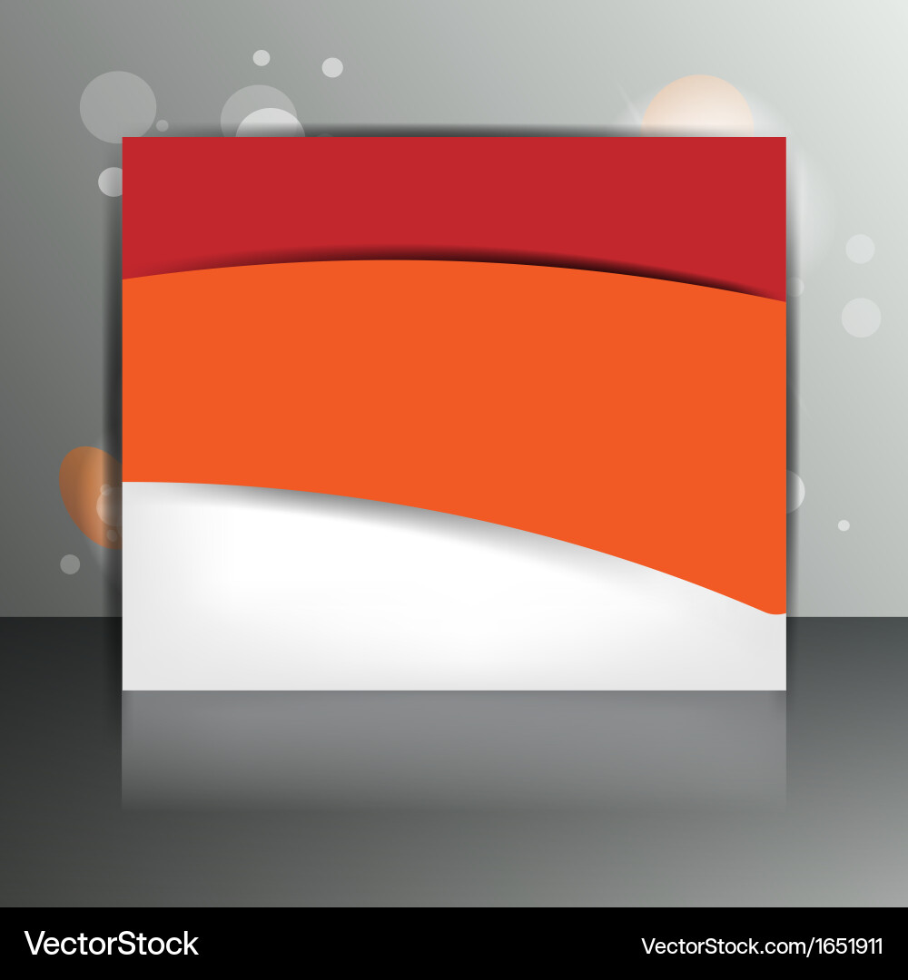 Background with abstract blank for text vector image