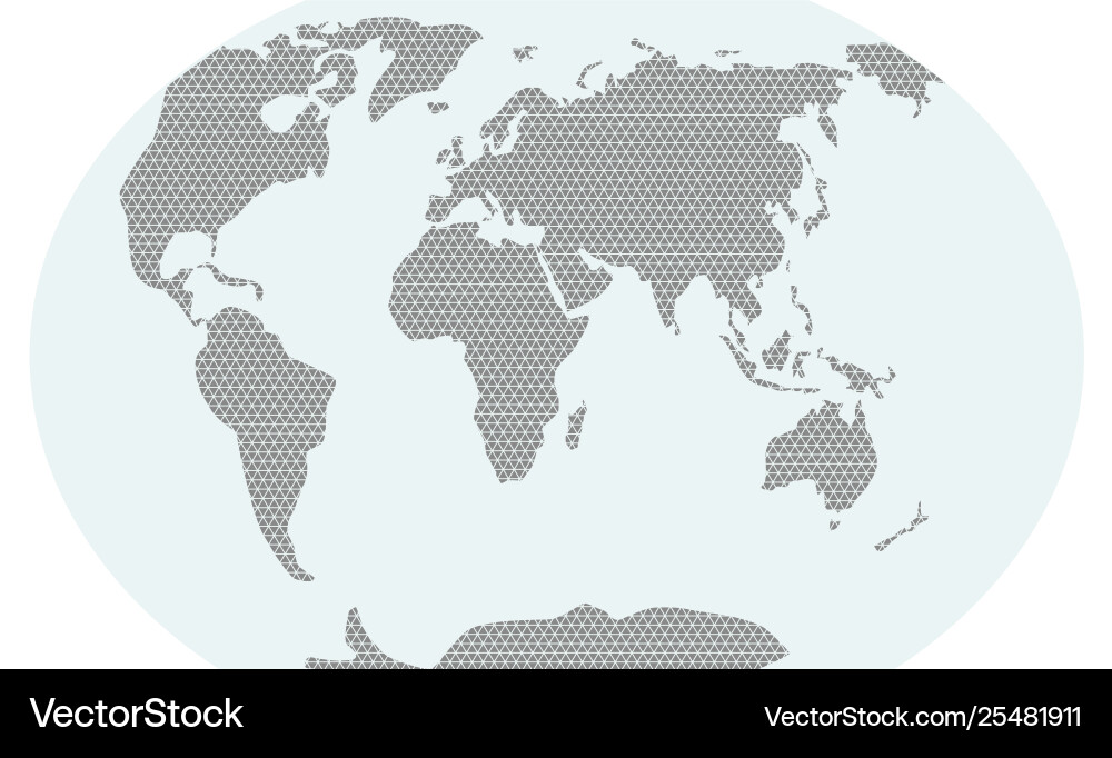 Triangular map level Triangular map level Vector Image