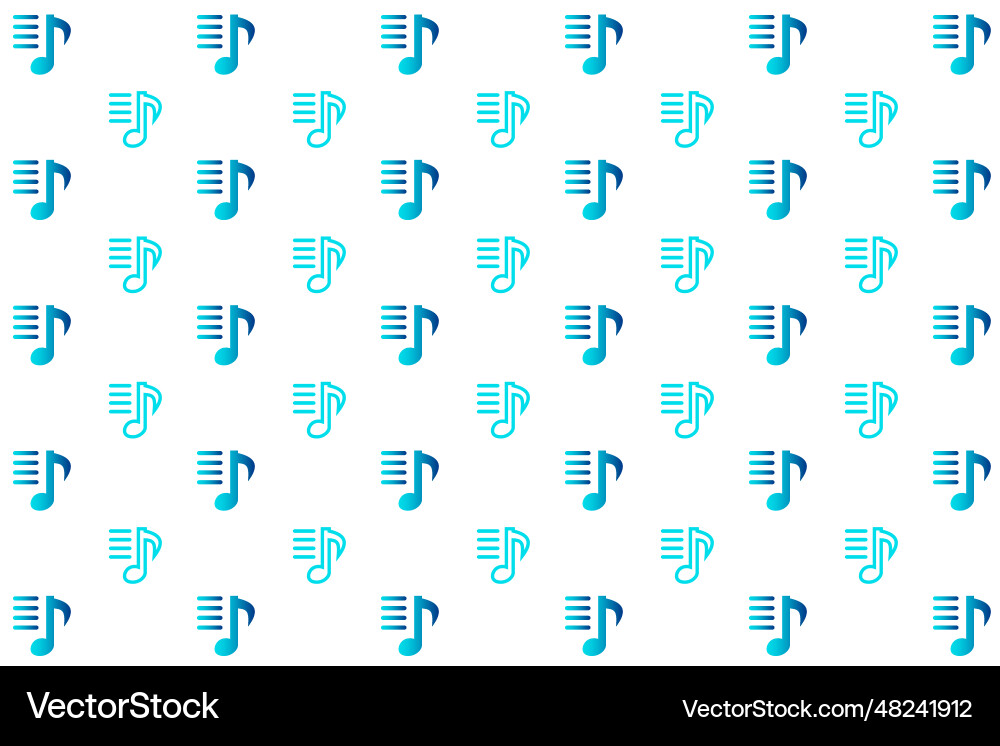 Abstract audio playlist pattern background Abstract audio playlist pattern background vector image