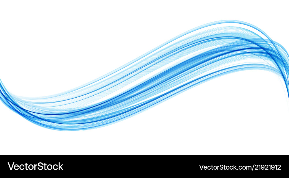 Abstract Flow Wave Background vector image