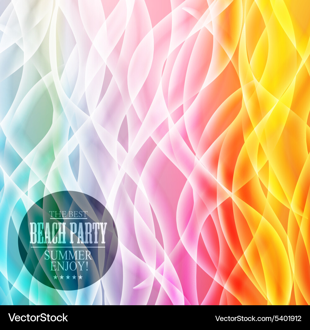 Abstract rainbow web background triangles vector image