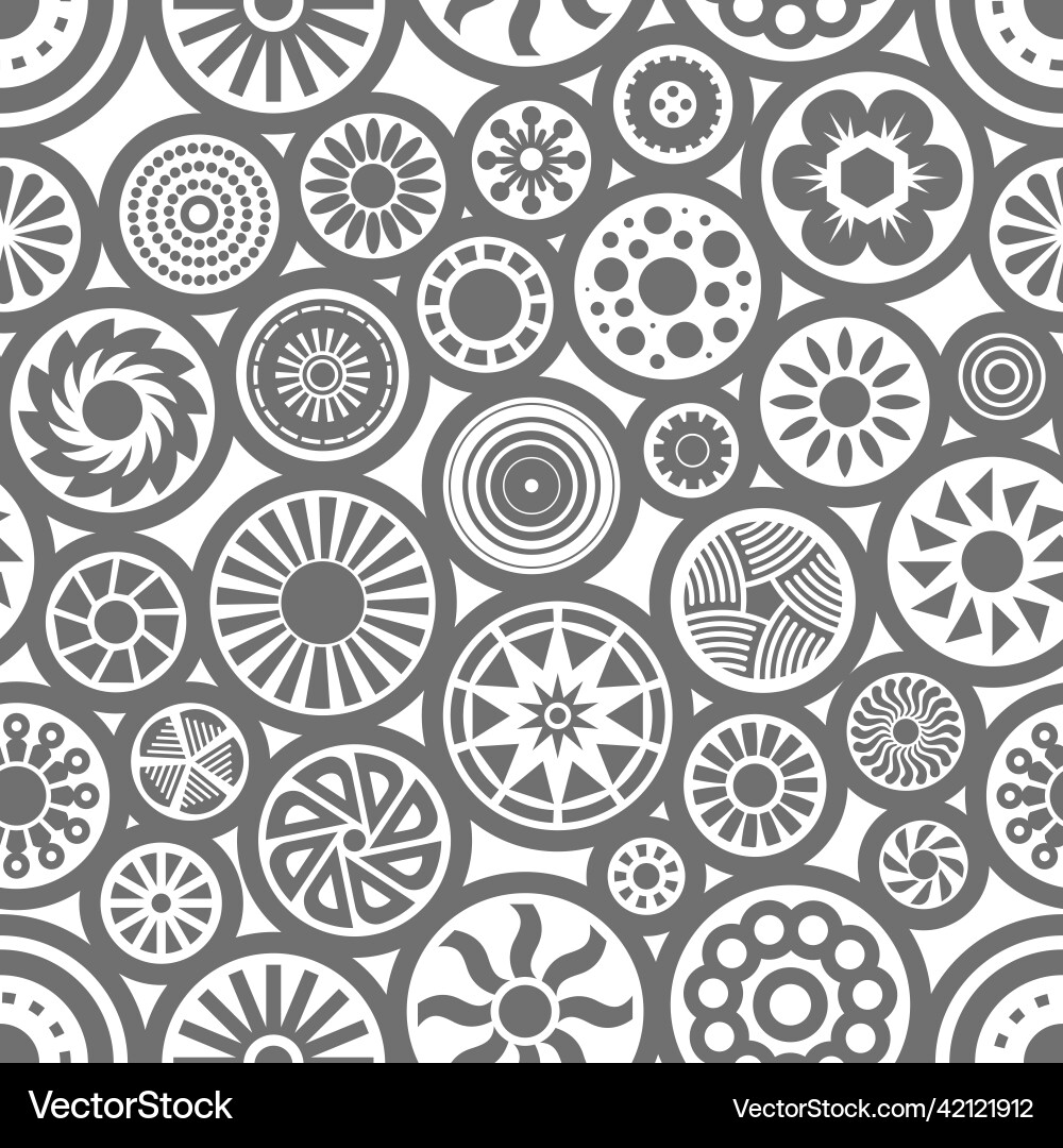 Abstract seamless pattern Vector Image