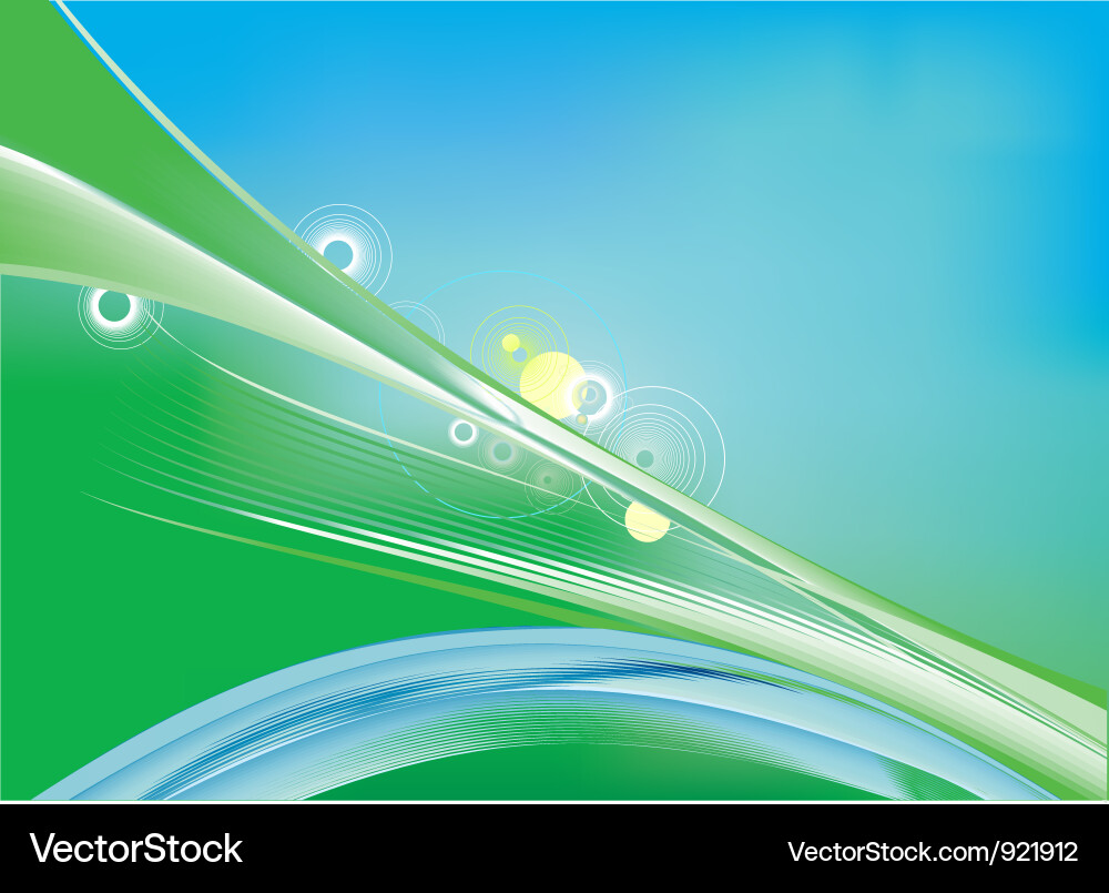Abstract Spring Gradient Background vector image