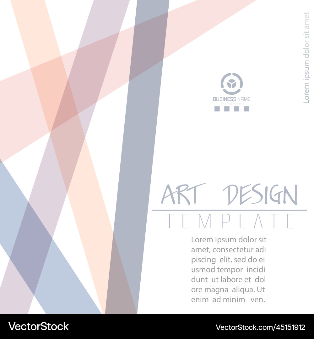 Intersecting lines geometric abstract composition Intersecting lines geometric abstract composition vector image