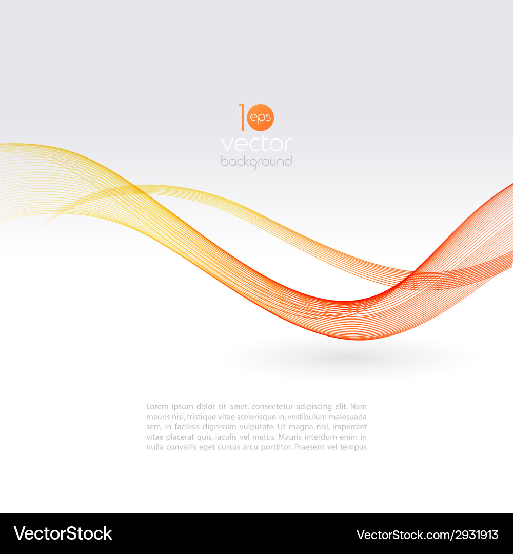 Abstract color template background Vector Image