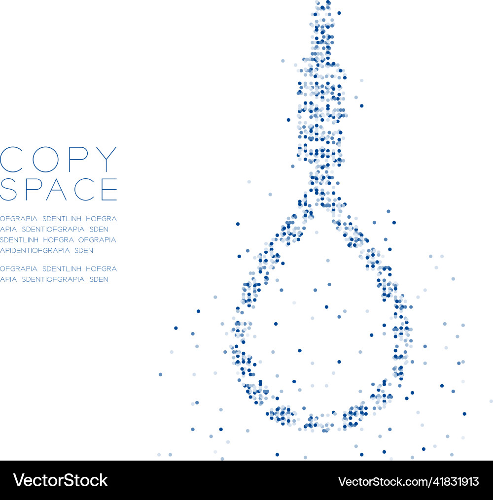 Abstract geometric circle dot molecule particle Abstract geometric circle dot molecule particle vector image
