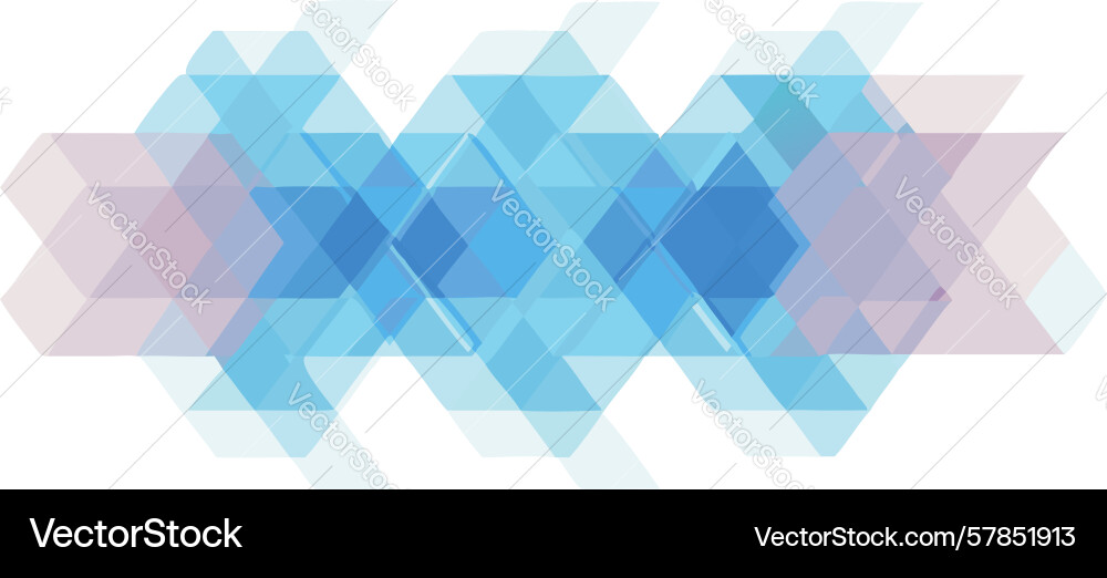 Abstract geometric polygon pattern for modern vector image