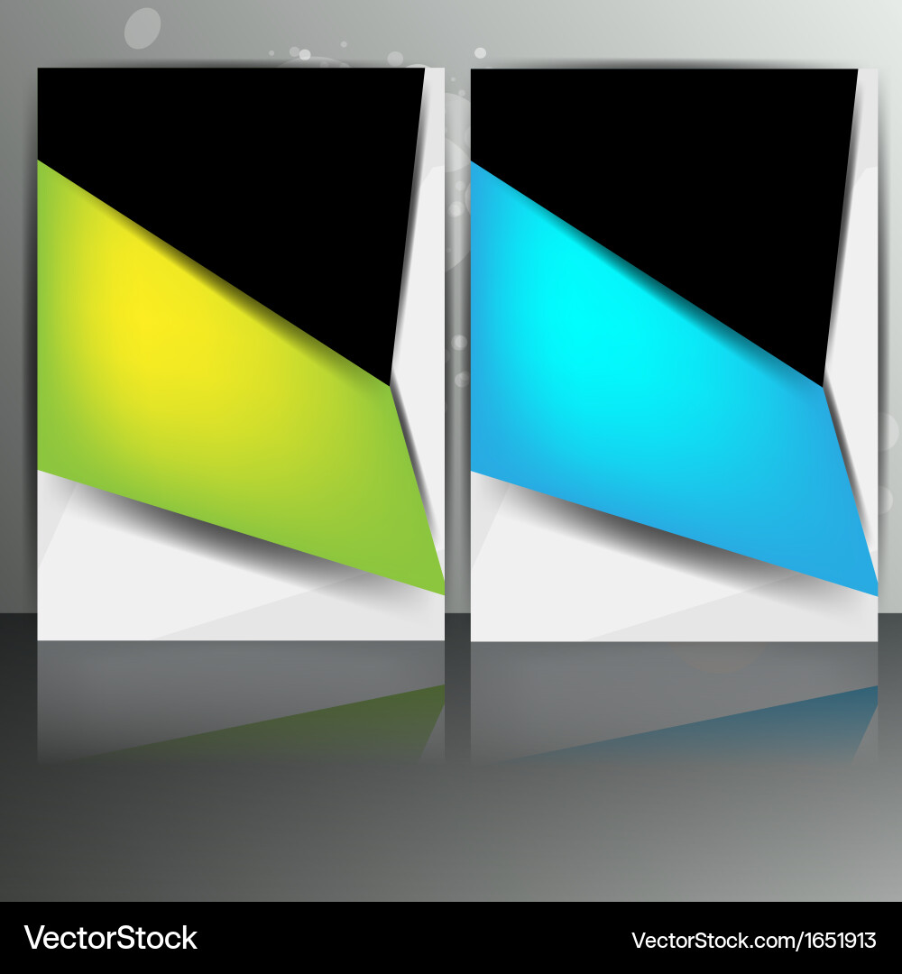 Background with abstract blank for text vector image