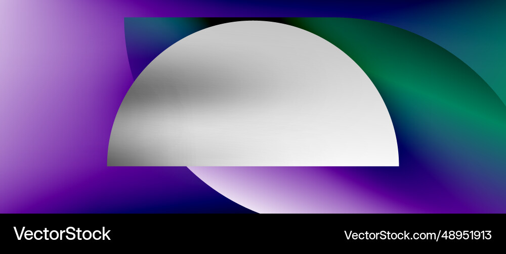 Bright color circle and round element minimal Vector Image