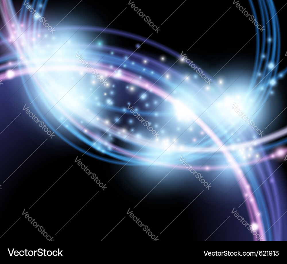 Flaring abstract background Vector Image