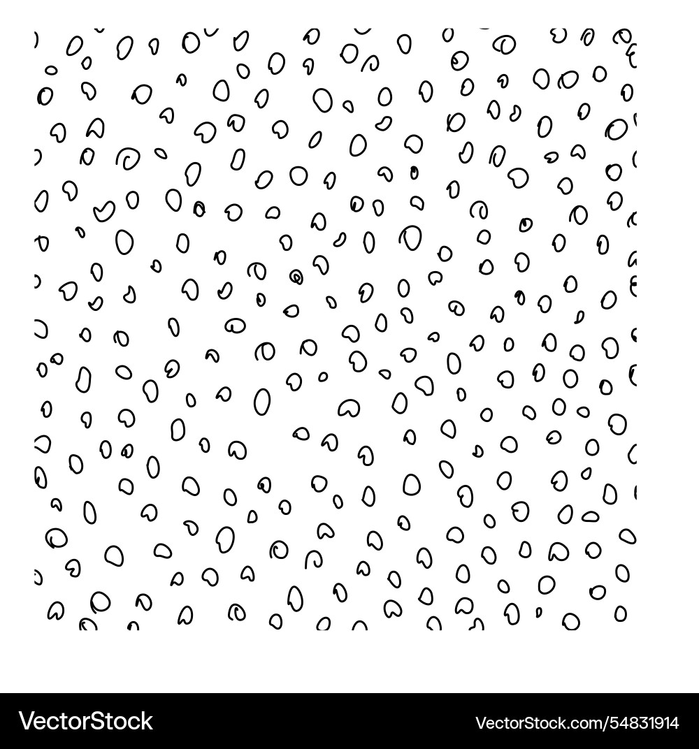 Abstract black and white circular pattern Vector Image