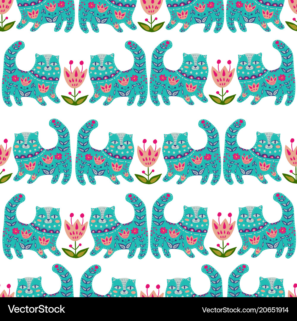 Seamless pattern colorful Seamless pattern colorful vector image