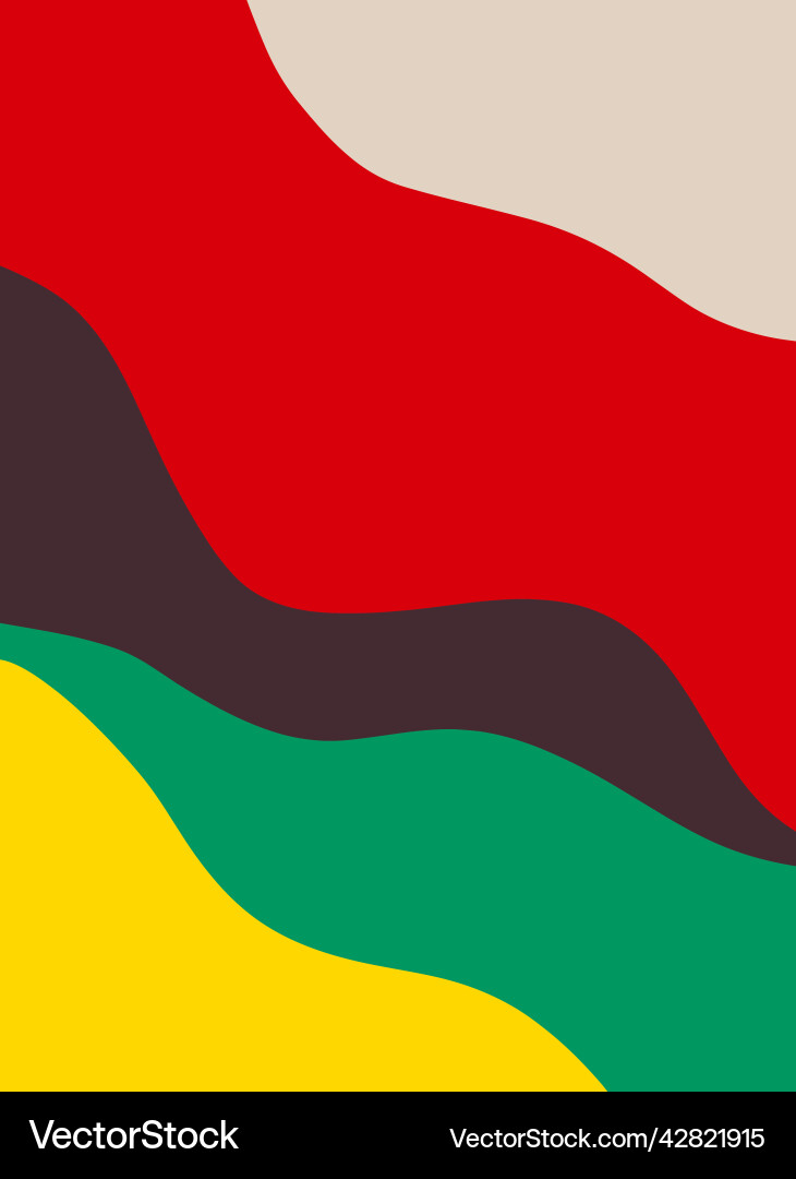 Modern abstract background in rasta style Modern abstract background in rasta style vector image