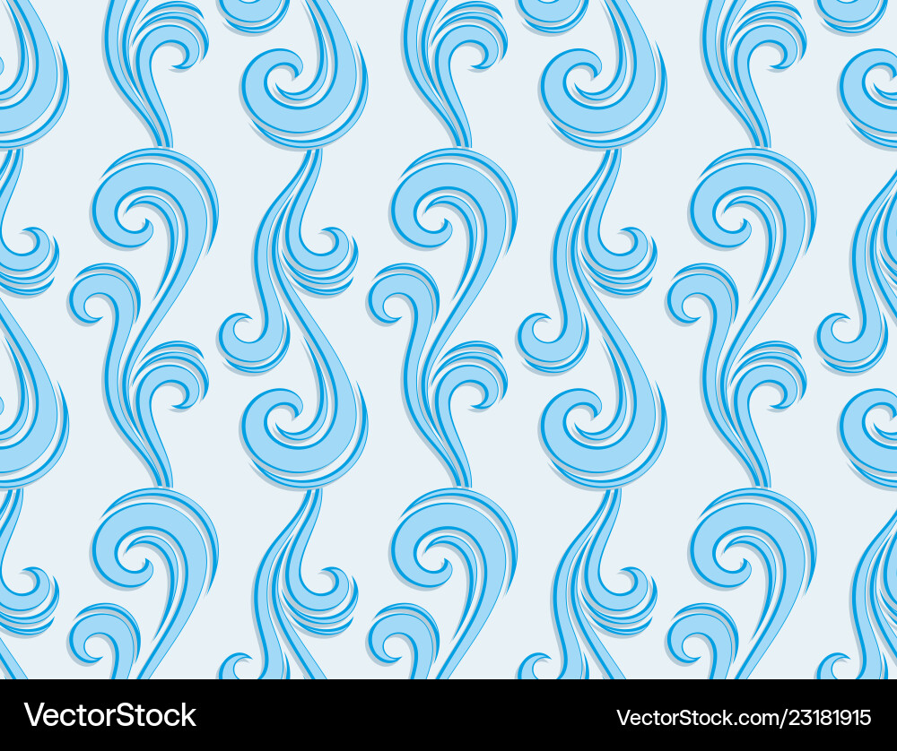 Seamless background with pattern vector image
