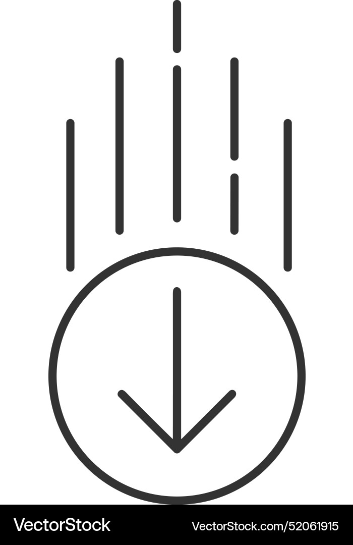 Upload outline icon symbol image Upload outline icon symbol image Vector Image