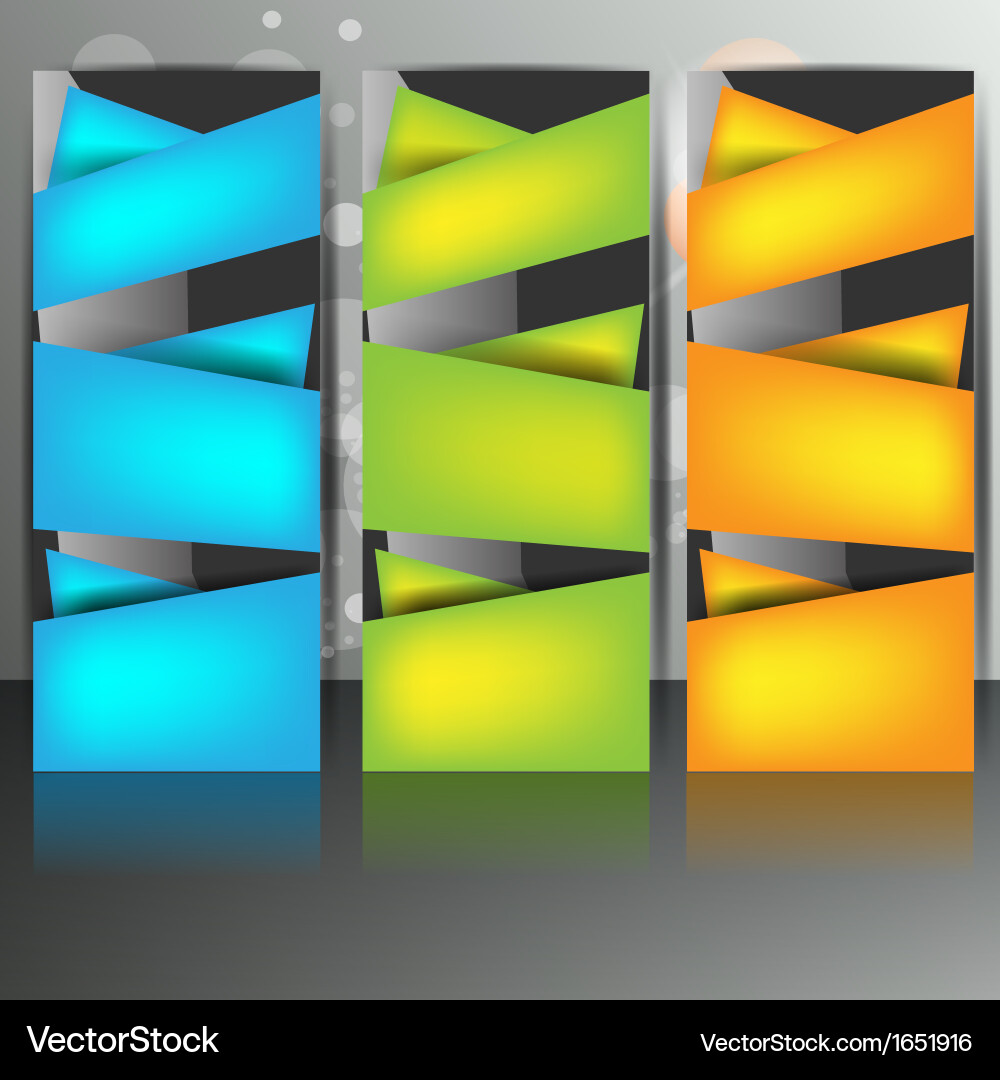 Background with abstract blank for text vector image
