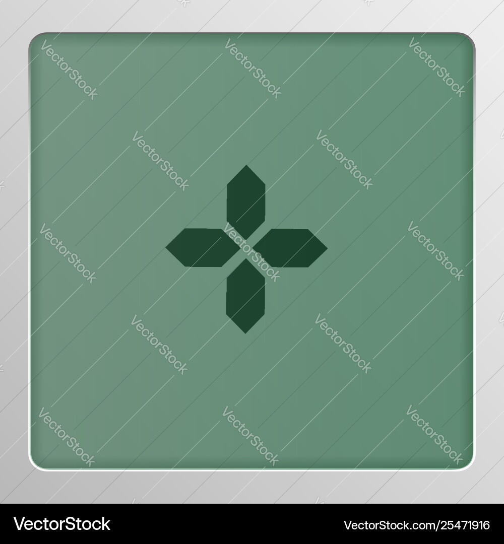 Digital character set typeface on a screen Digital character set typeface on a screen vector image