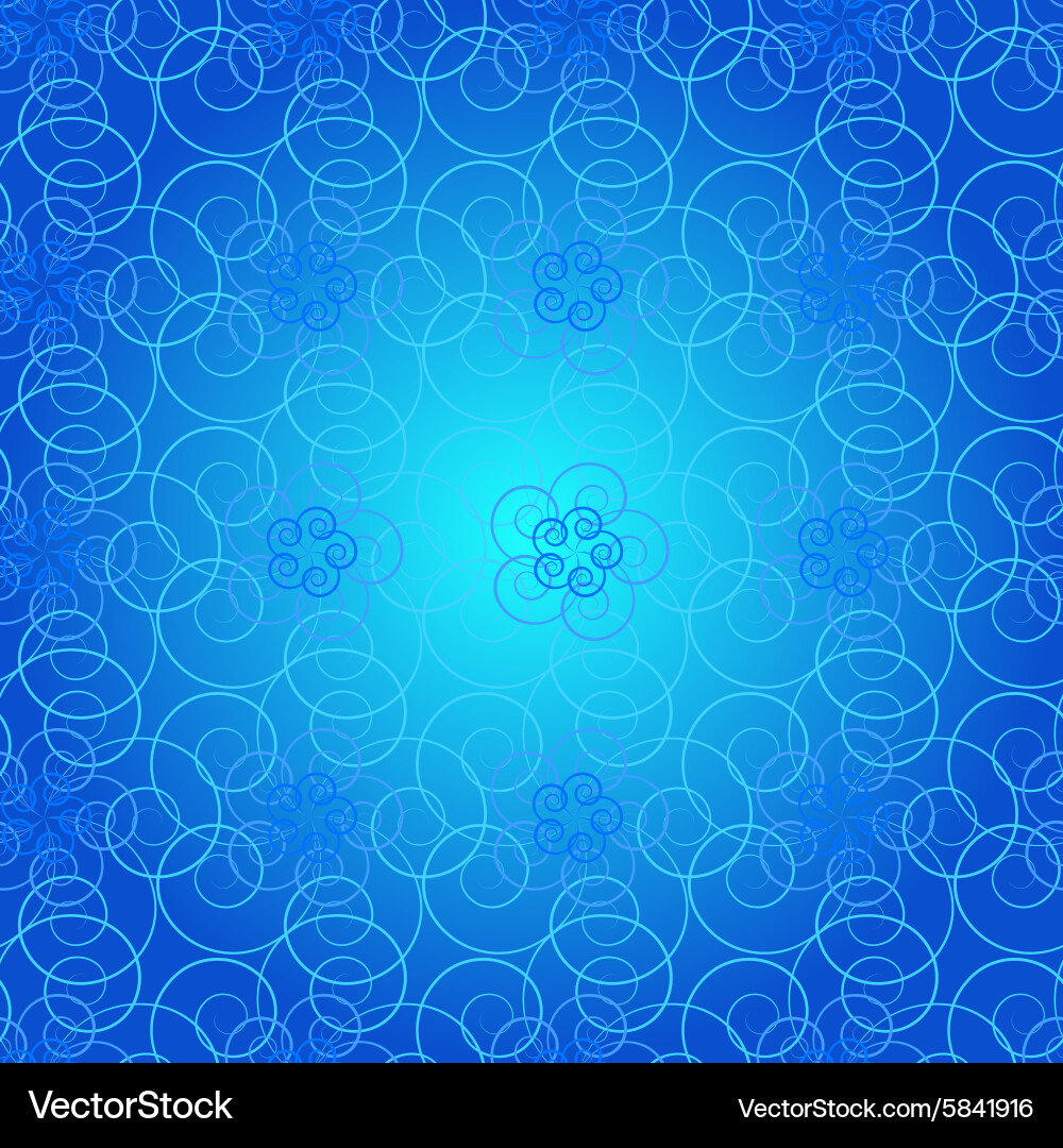 Seamless patternseamless pattern of beautiful curl vector image