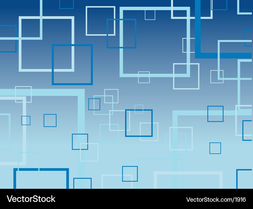 Simple Square Background vector image