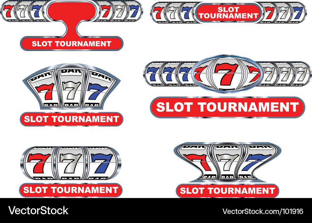 Slot Tournament Branding vector image