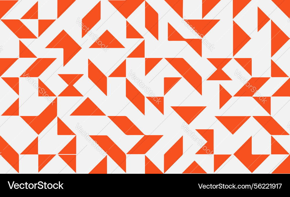 Geometric pattern with triangles modern Geometric pattern with triangles modern vector image
