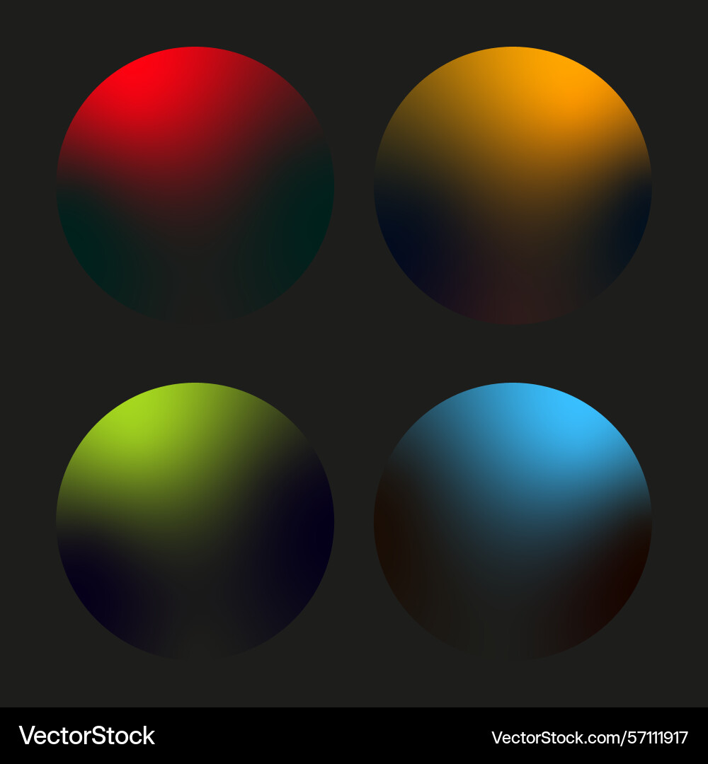 Gradient sphere icon colorful ball shape glossy Gradient sphere icon colorful ball shape glossy vector image