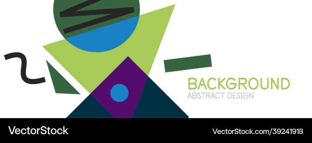Abstract background blocks lines triangles Abstract background blocks lines triangles vector image
