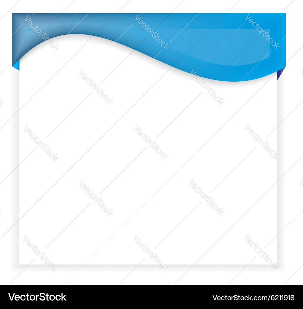 Abstract Header Background vector image