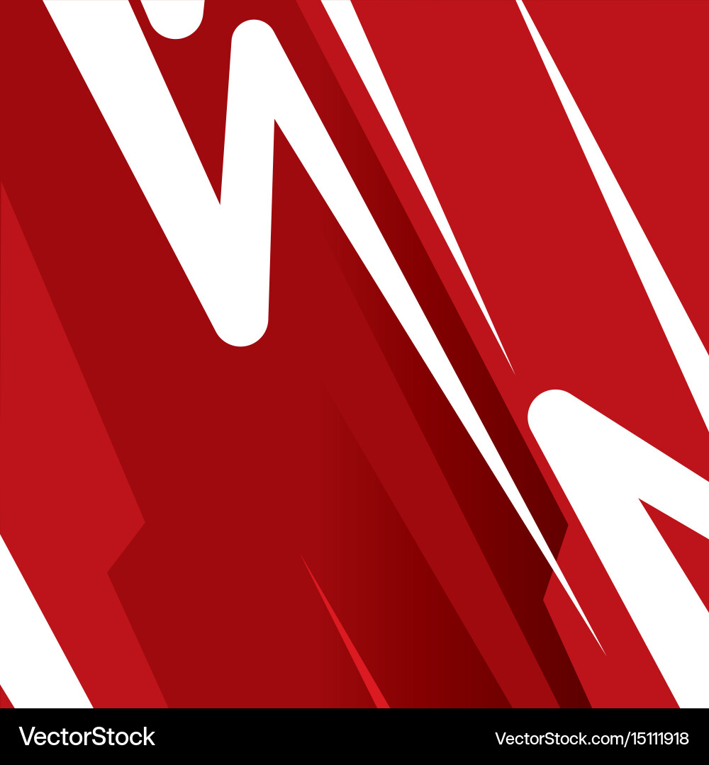 Abstract red movement background vector image