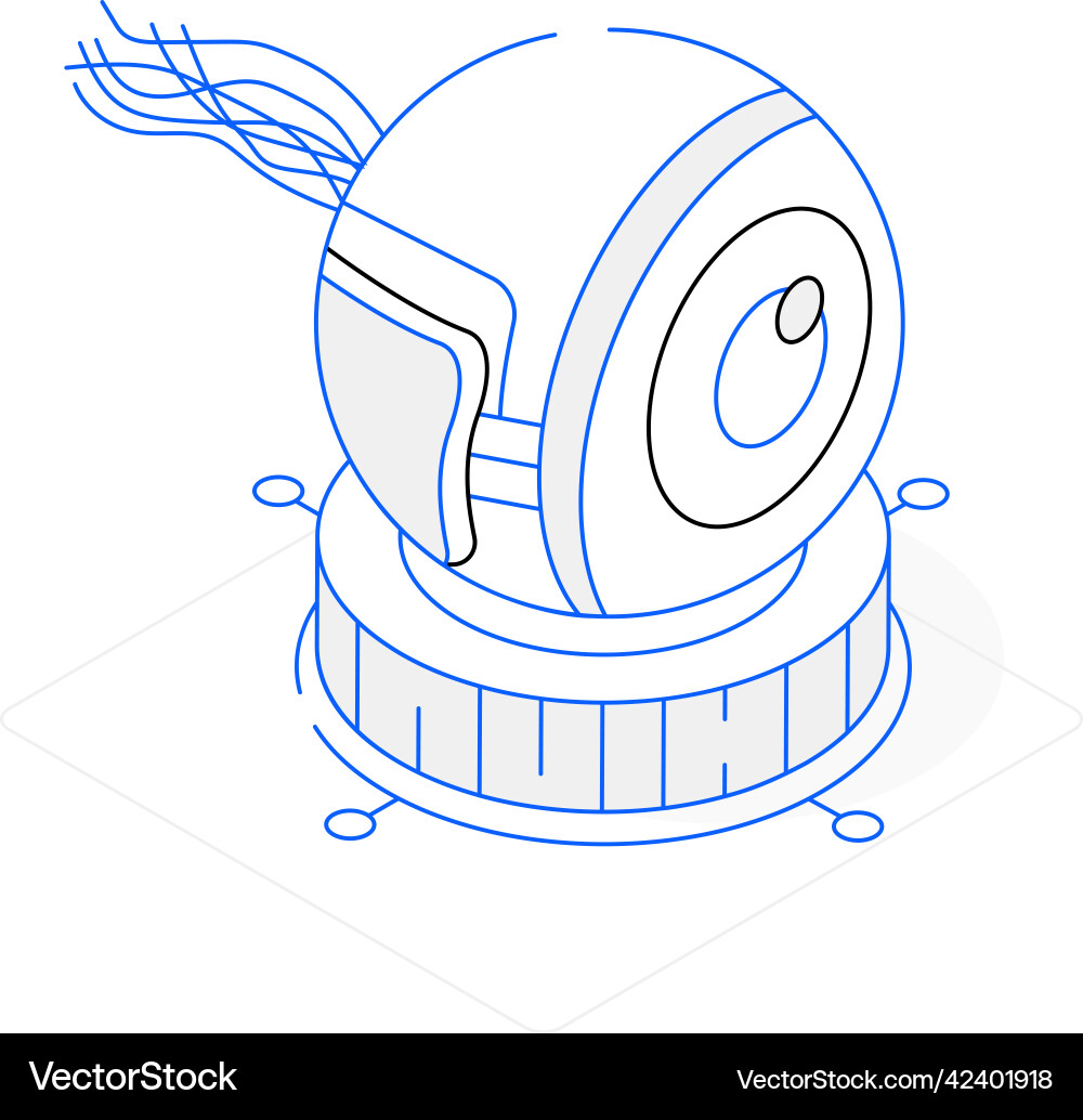 Camera robot Vector Image
