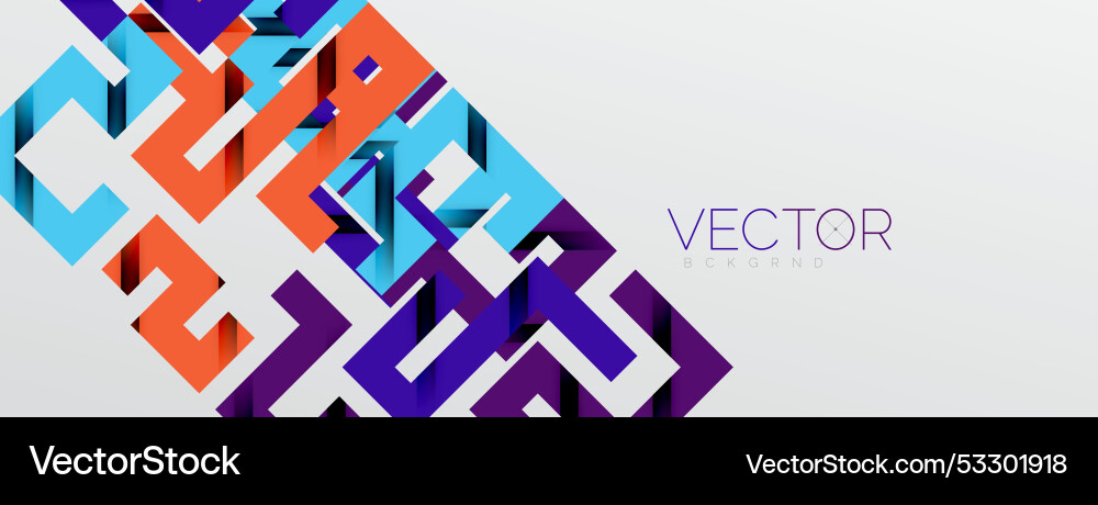Color bend lines with shadow texture effect Vector Image