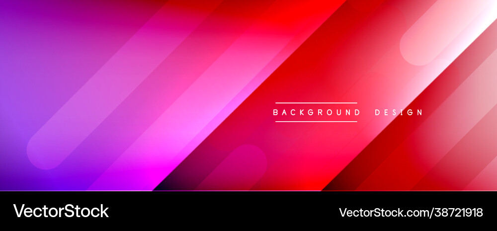Dynamic lines abstract background 3d shadow Vector Image