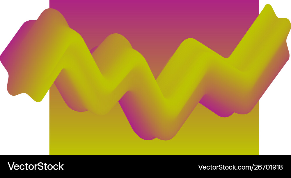 Fluid gradient abstract composition Fluid gradient abstract composition vector image
