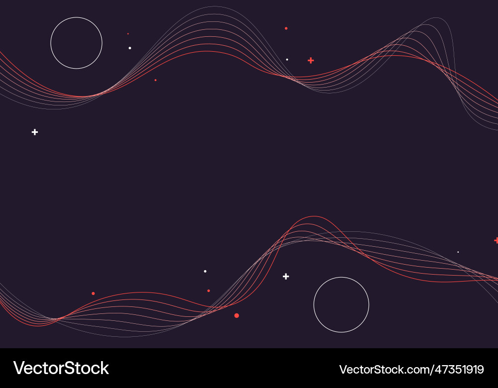Abstract simple lines and dot circles background Abstract simple lines and dot circles background Vector Image