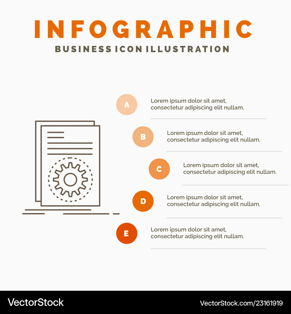 Code ausführbare Datei ausführen Skript Infografiken Code ausführbare Datei ausführen Skript Infografiken vektorbild