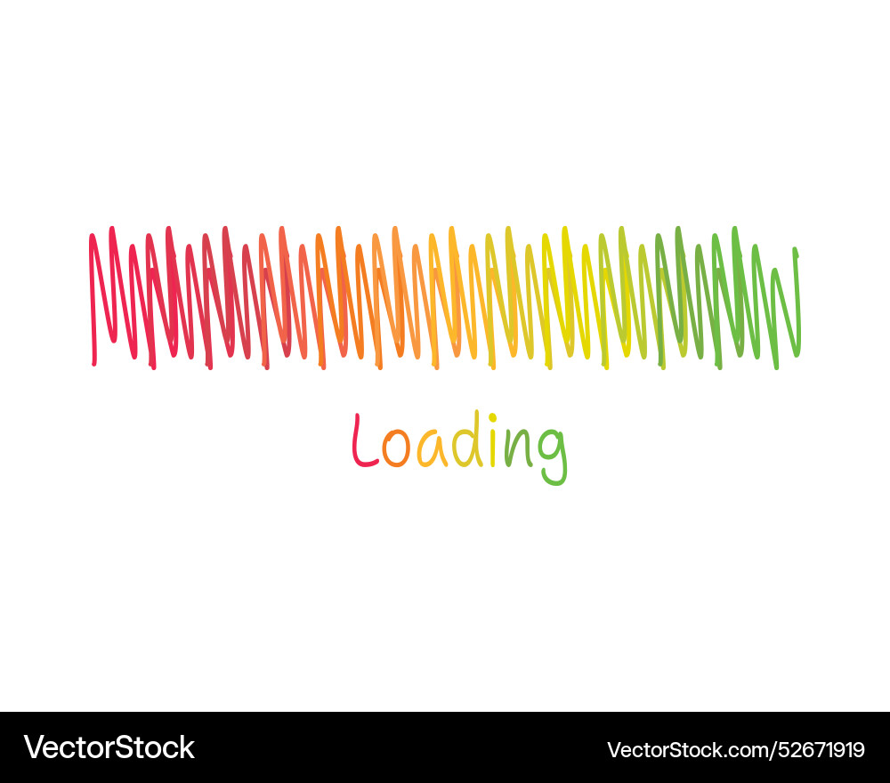 Loading bar status icon loaded icons download Vector Image