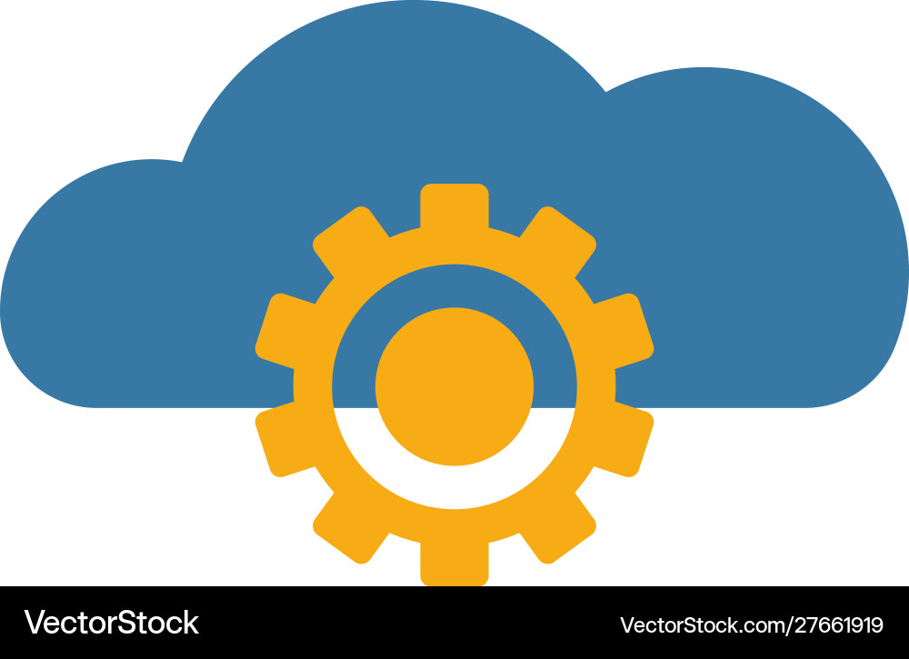 Saas icon set four elements in different styles Saas icon set four elements in different styles vector image
