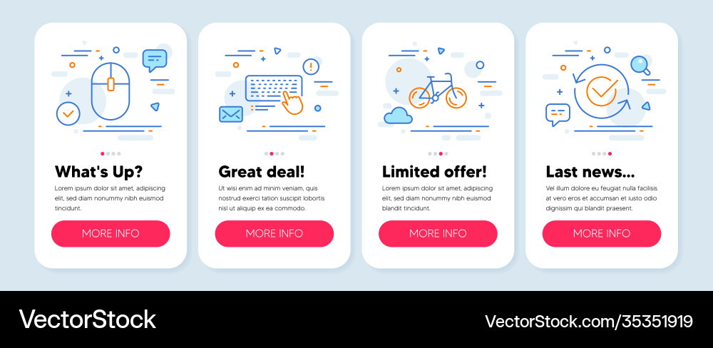 Set business icons such as computer keyboard Set business icons such as computer keyboard vector image