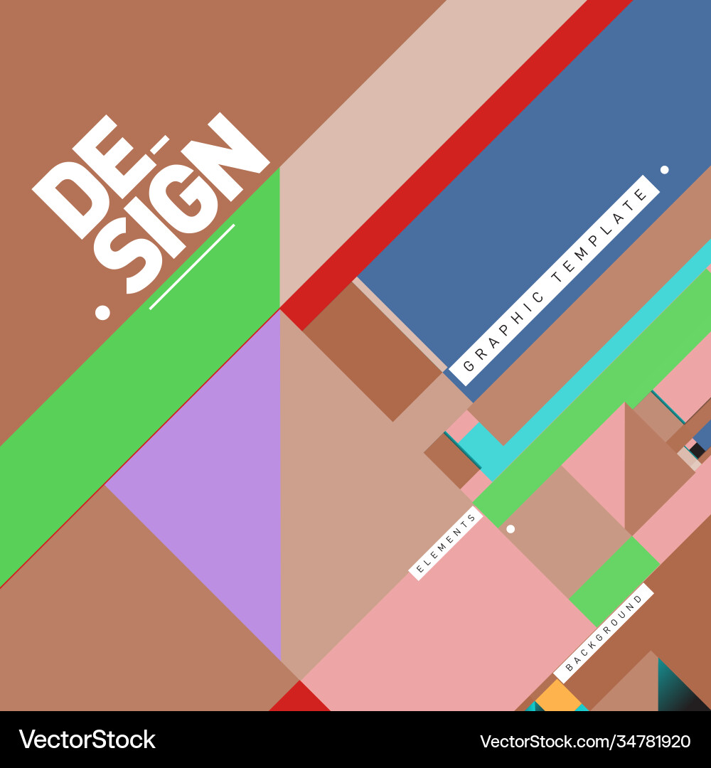 Modern colorful background material design Modern colorful background material design vector image