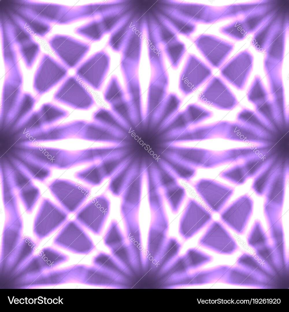Seamless neon texture from rays and lines on dark vector image