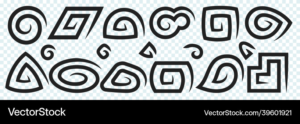 Arrow and pointer signs set Arrow and pointer signs set vector image