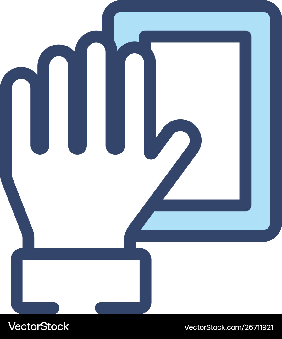 Concept 2 colored icon simple line element vector image