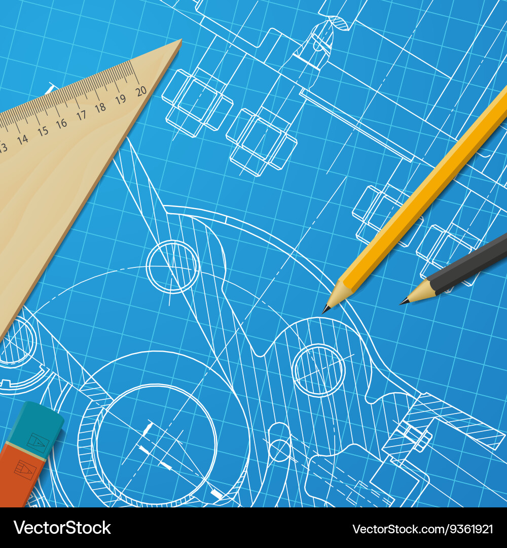 Engineer or architect vector image