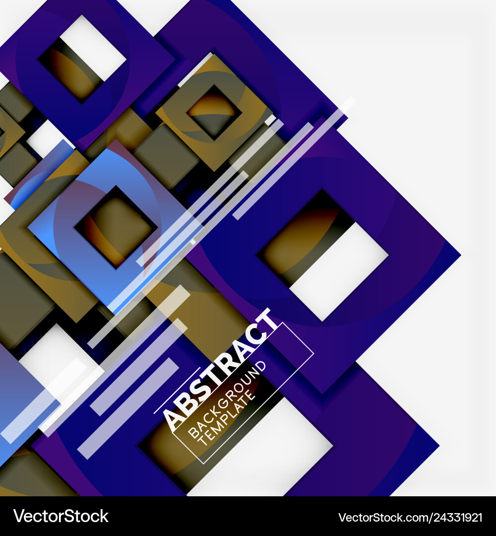 Geometric minimal abstract background vector image